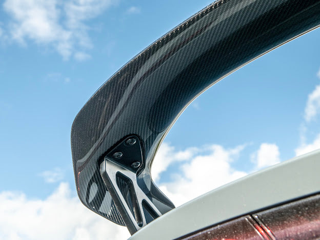 *BLEMISHED-DISCOUNTED* 2023-UP HONDA CIVIC TYPE-R CARBON FIBER REAR HIGH WING SPOILER